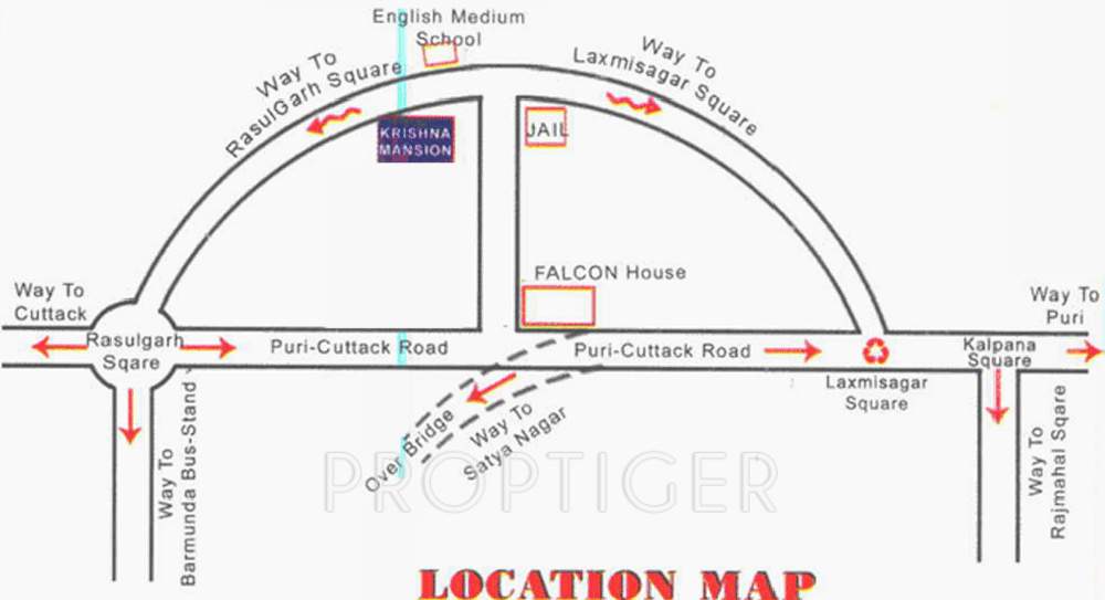 Images for Location Plan of Krishna Mansion