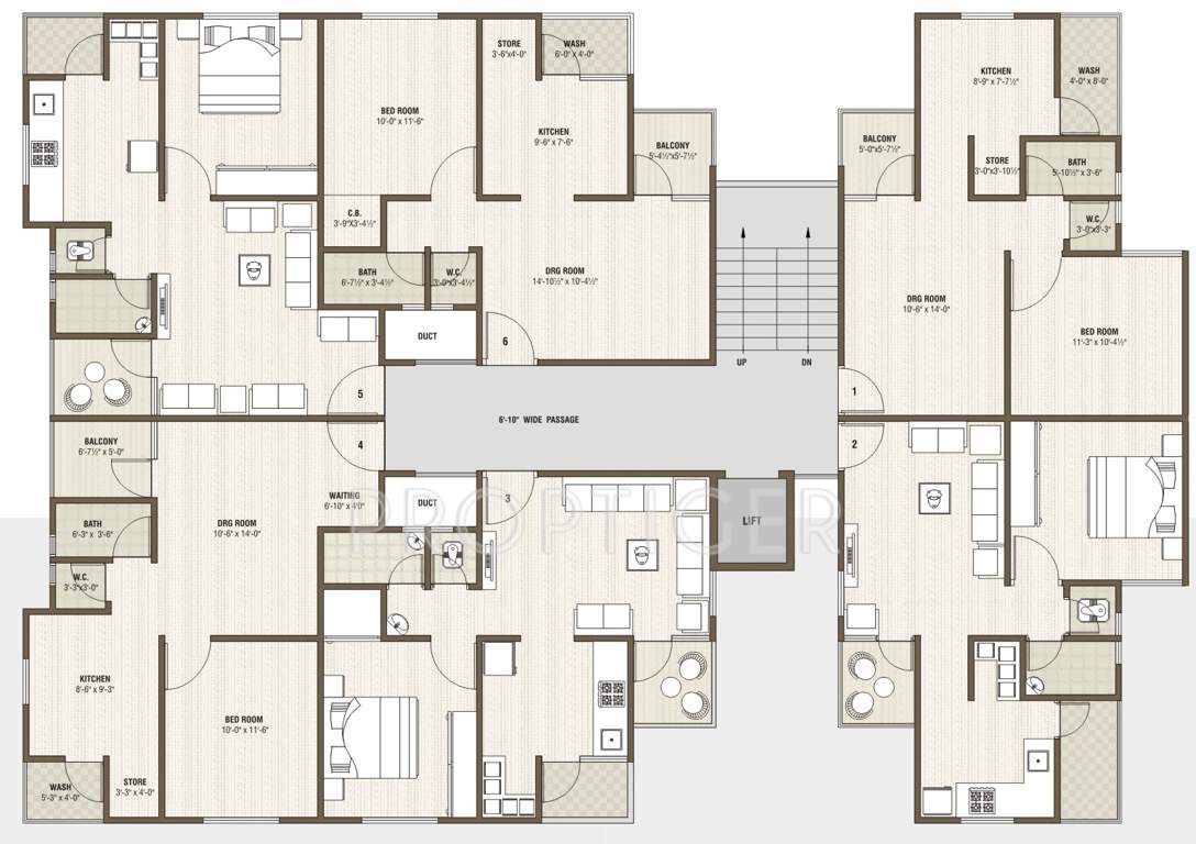 Images for Cluster Plan of Savaliya Krish Avenue II