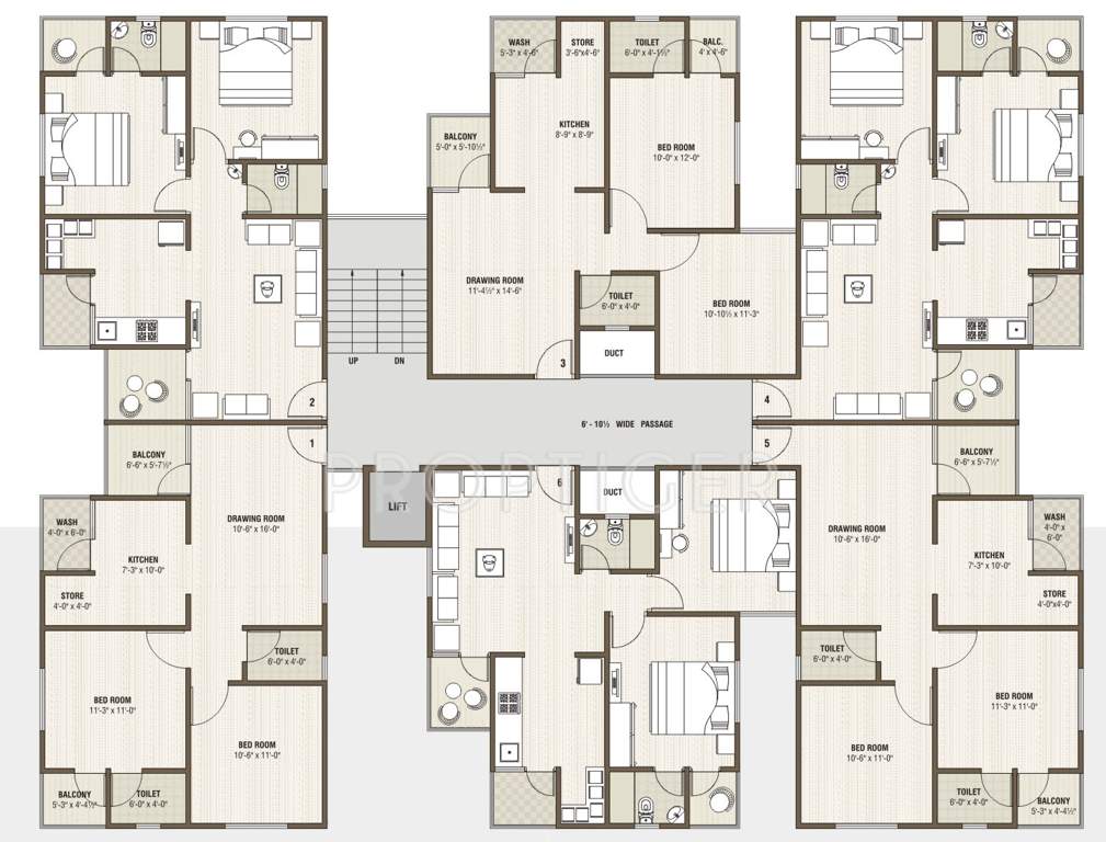Images for Cluster Plan of Savaliya Krish Avenue II