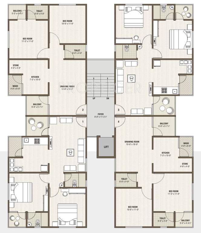 Images for Cluster Plan of Savaliya Krish Avenue II
