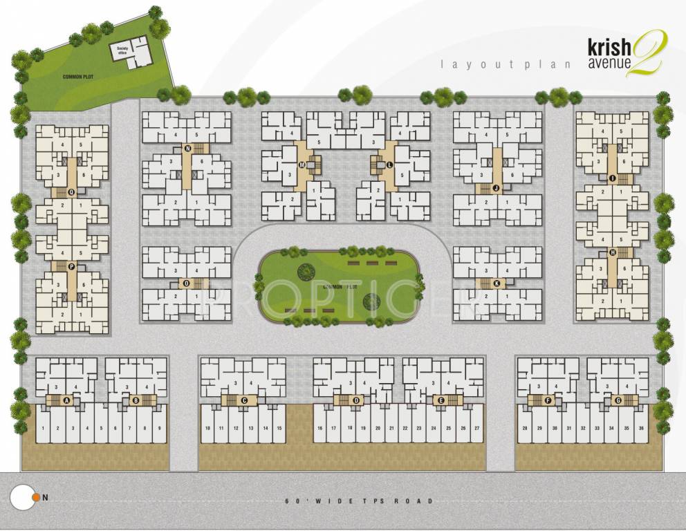 Images for Layout Plan of Savaliya Krish Avenue II