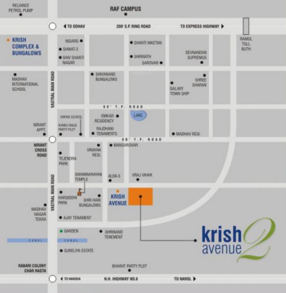 Images for Location Plan of Savaliya Krish Avenue II