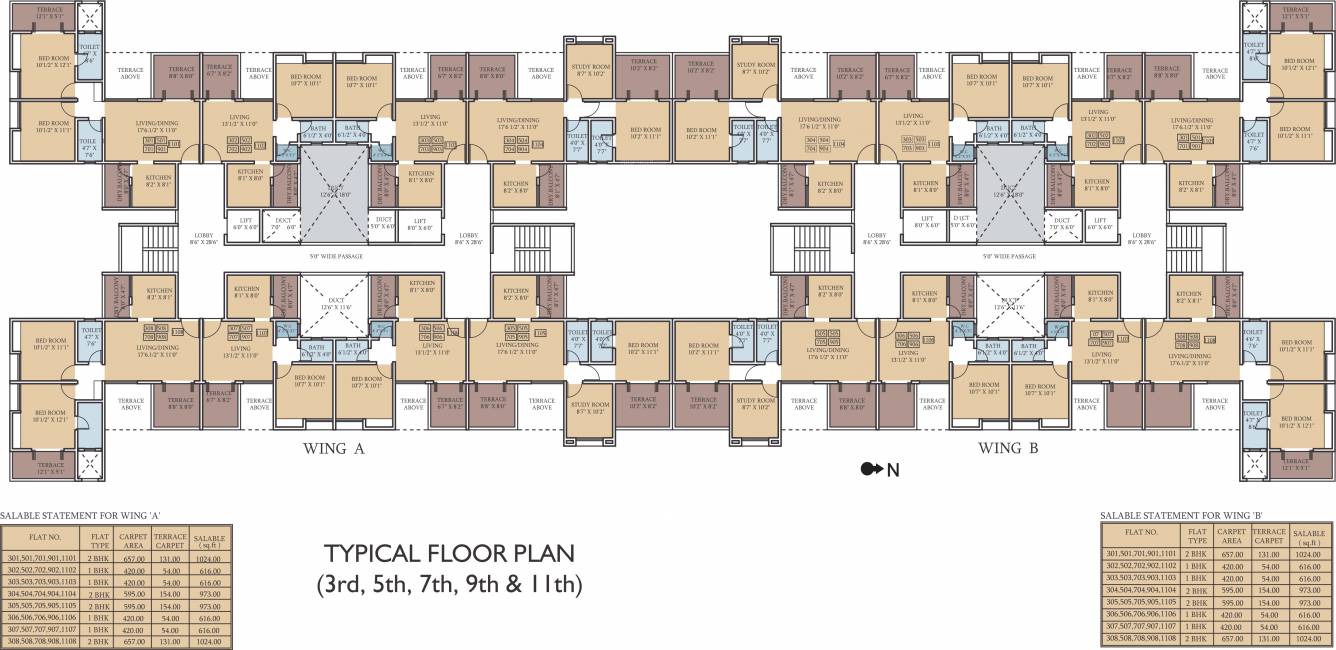 Images for Cluster Plan of Tribute Vihana