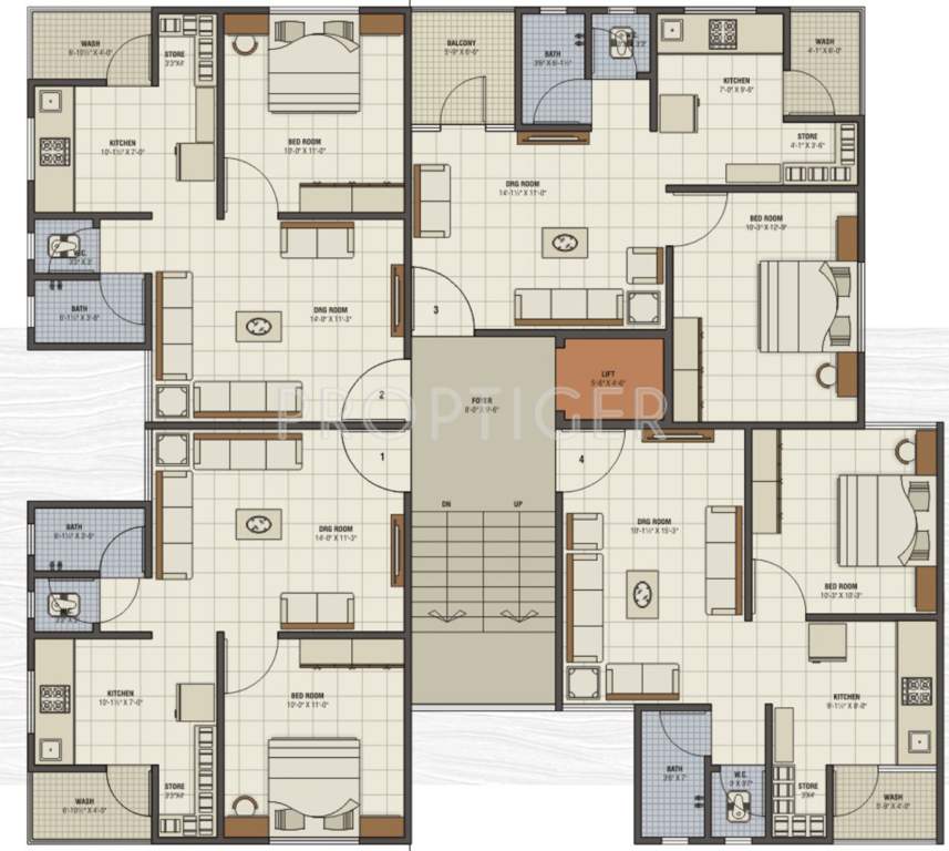 Images for Cluster Plan of Savaliya Krish Exotica