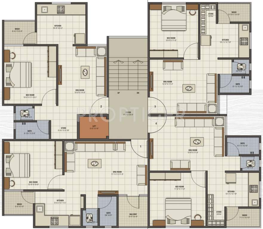 Images for Cluster Plan of Savaliya Krish Exotica