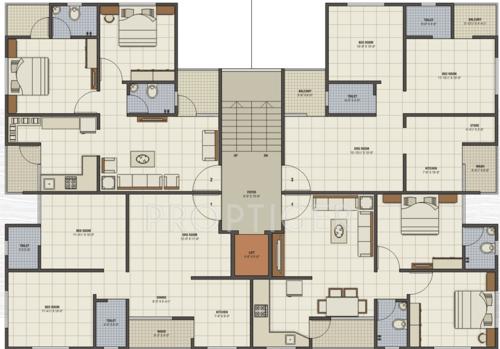 Images for Cluster Plan of Savaliya Krish Exotica Images for Cluster Plan of Savaliya Krish Exotica
