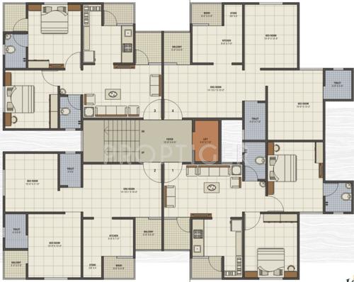Images for Cluster Plan of Savaliya Krish Exotica Images for Cluster Plan of Savaliya Krish Exotica