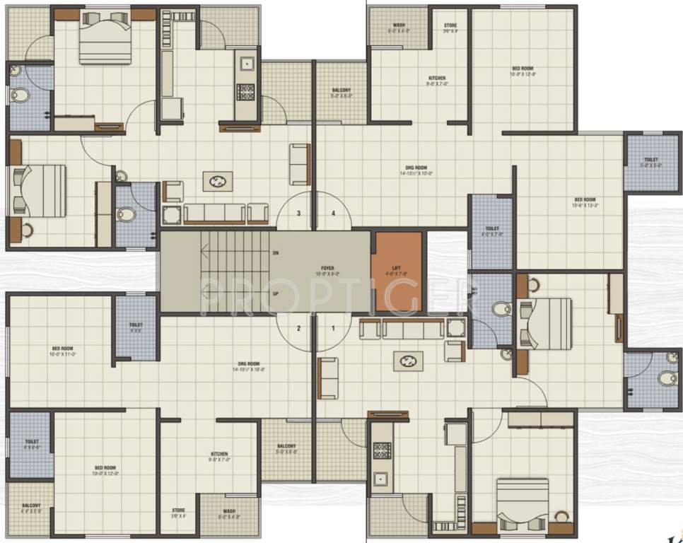 Images for Cluster Plan of Savaliya Krish Exotica