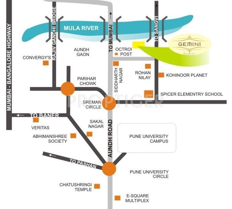Images for Location Plan of Tribute Landmarks Gemini Riverfront