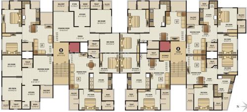 Images for Cluster Plan of Savaliya Builders Krish Residency II