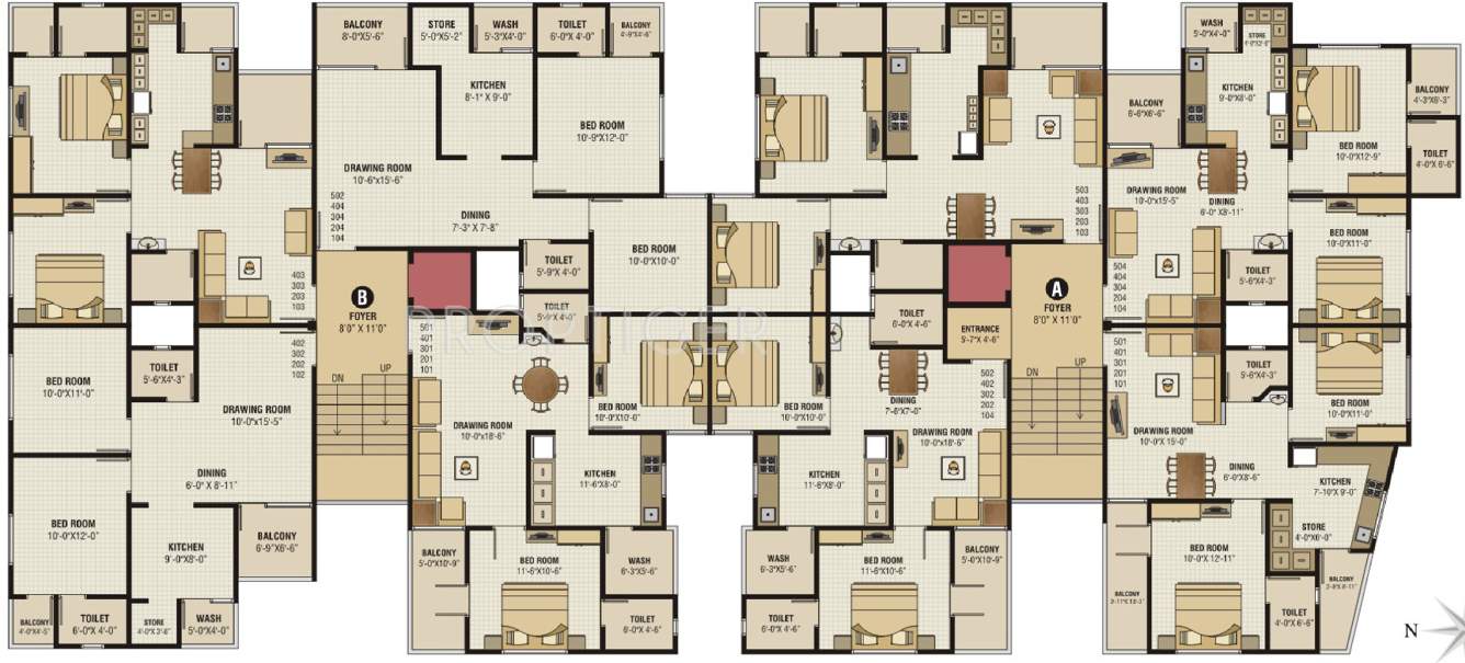 Images for Cluster Plan of Savaliya Builders Krish Residency II