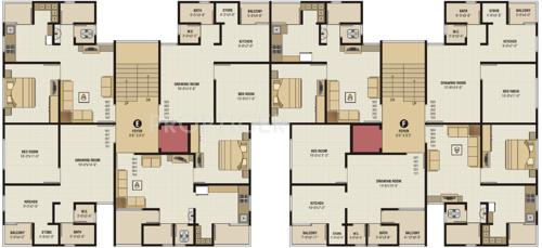 Images for Cluster Plan of Savaliya Builders Krish Residency II