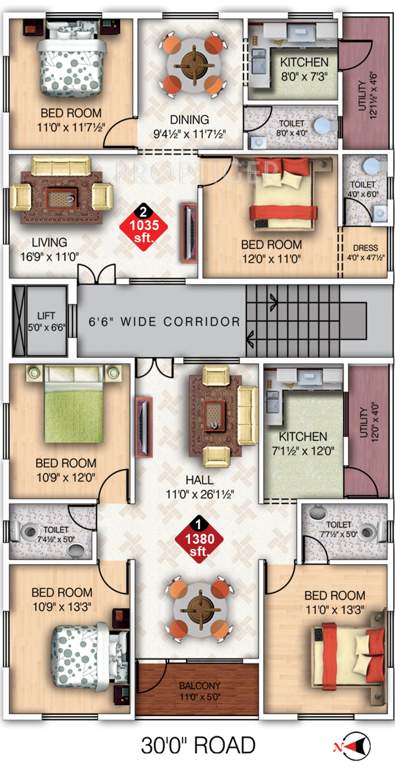 Images for Cluster Plan of Navya NuGanesh Residency