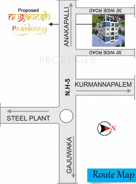 Images for Location Plan of Navya NuGanesh Residency