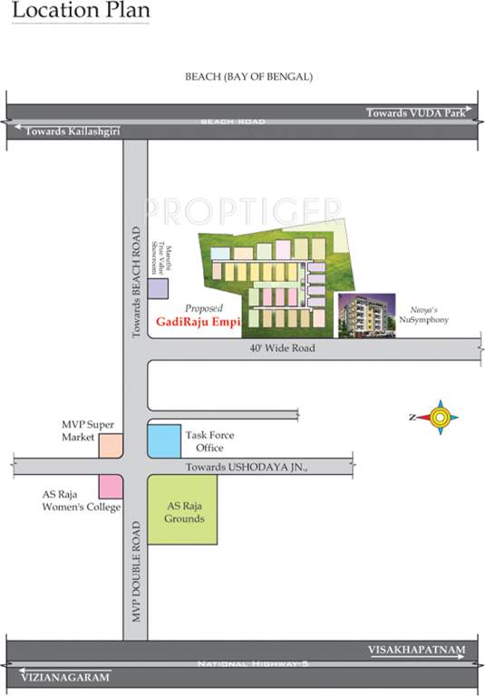  gadiraju empire Images for Location Plan of Navya GadiRaju Empire