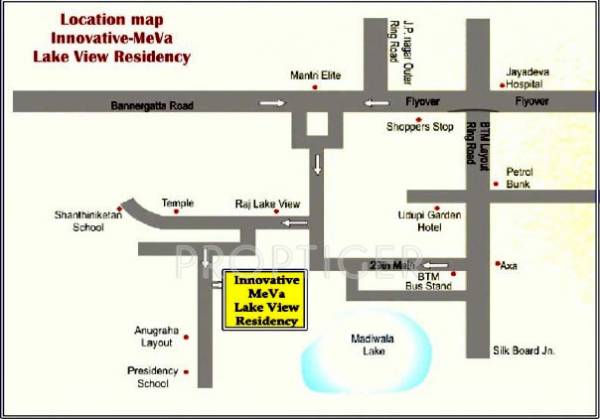 Images for Location Plan of Meva Lake View Residency