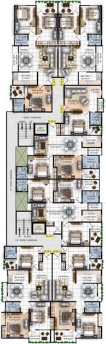 sri-ram-infrastructure-housing-limited plaza Plaza Cluster Plan from 1st to 4th Floor