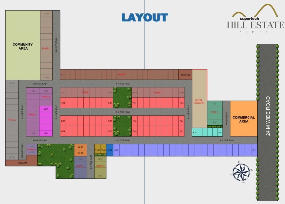  hillview apartments Layout Plan