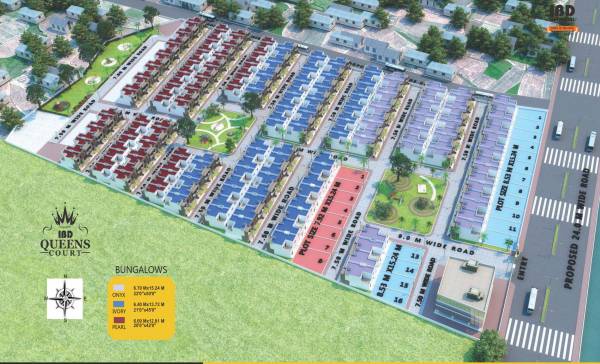 Images for Layout Plan of IBD Queens Court Plots Images for Layout Plan of IBD Queens Court Plots