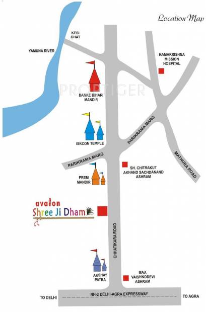 Images for Location Plan of Avalon Shree Ji Dham