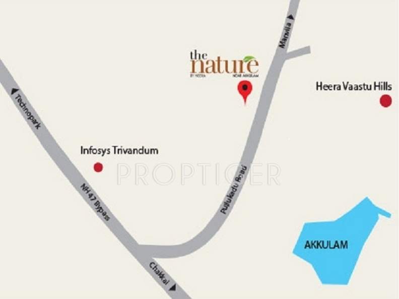 the nature Images for Location Plan of Heera The Nature