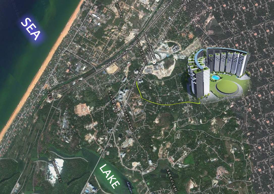 the nature Images for Location Plan of Heera The Nature