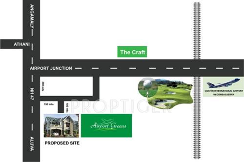  airport-greens Images for Location Plan of Dew Airport Greens
