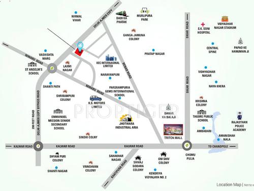 Images for Location Plan of Vardhman Horizon horizon Images for Location Plan of Vardhman Horizon