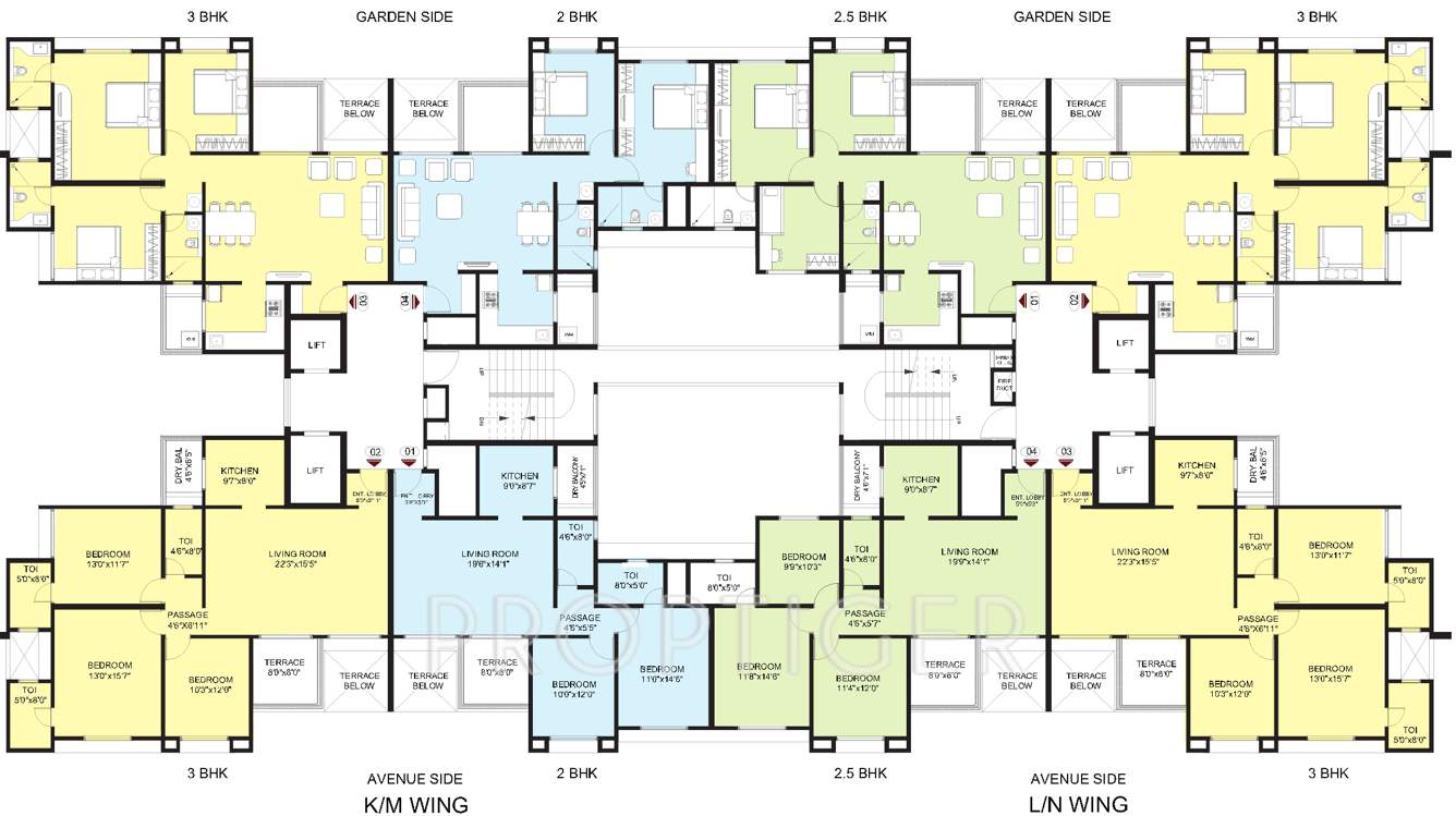  park express phase ii Images for Cluster Plan of Pride Purple Park Express Phase II