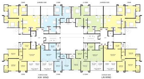  park-express-phase-ii Images for Cluster Plan of Pride Purple Park Express Phase II