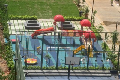 Children's play area park-express-phase-ii Children's play area