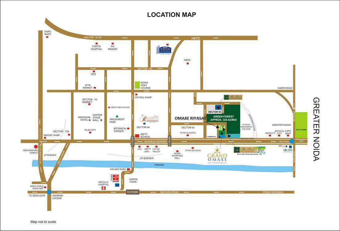  riyaasat Images for Location Plan of Omaxe Riyaasat