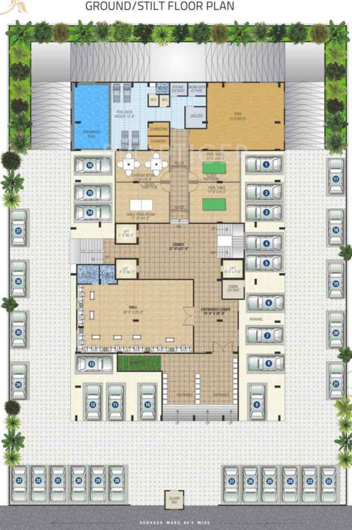 Images for Cluster Plan of SDC Ashok Millborn