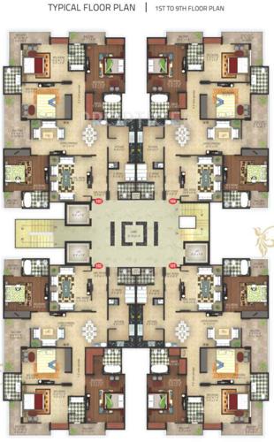 Images for Cluster Plan of SDC Ashok Millborn Images for Cluster Plan of SDC Ashok Millborn