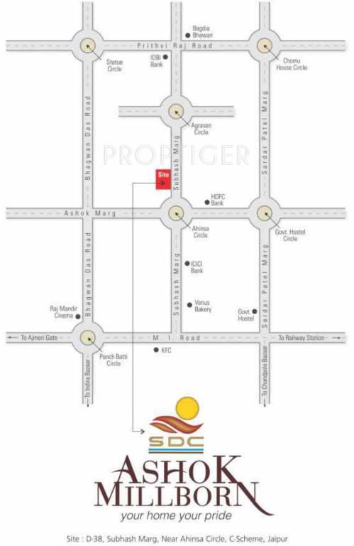 Images for Location Plan of SDC Ashok Millborn