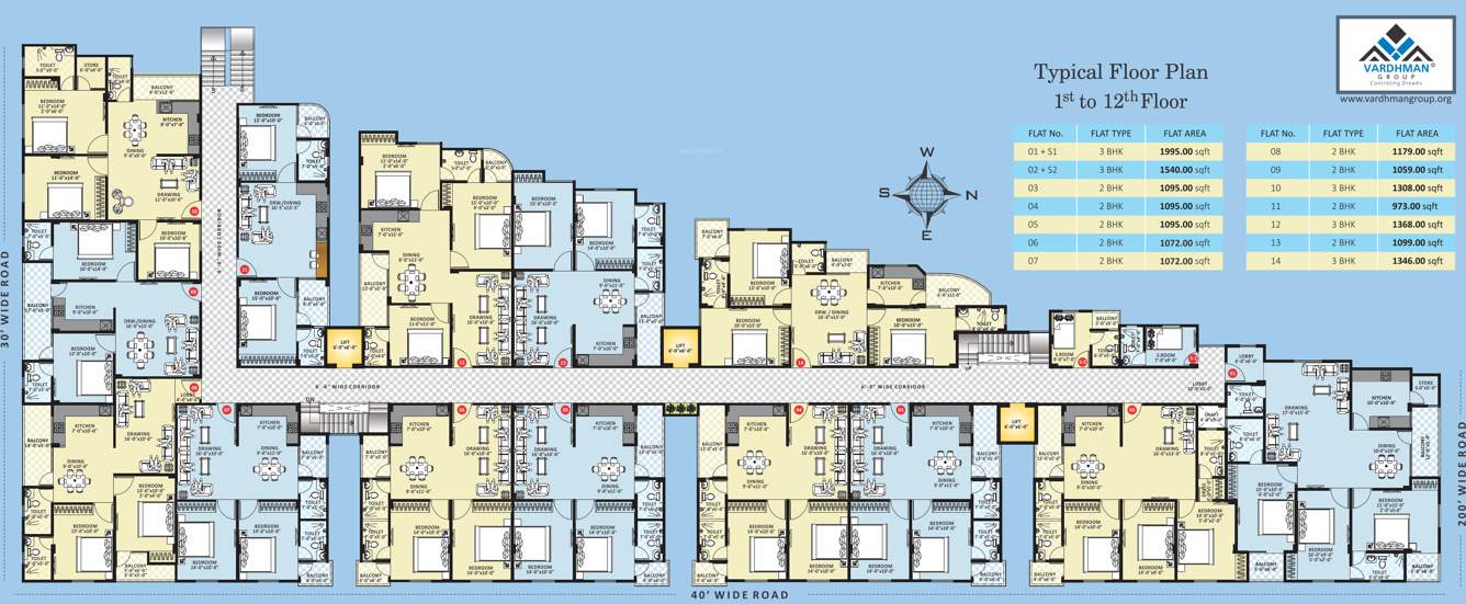 Images for Cluster Plan of Vardhman Imperial Heights