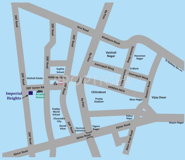 Images for Location Plan of Vardhman Imperial Heights Images for Location Plan of Vardhman Imperial Heights