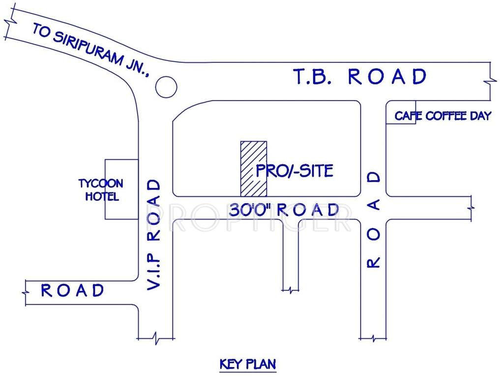 Images for Location Plan of Vinayagar Bloom Residency