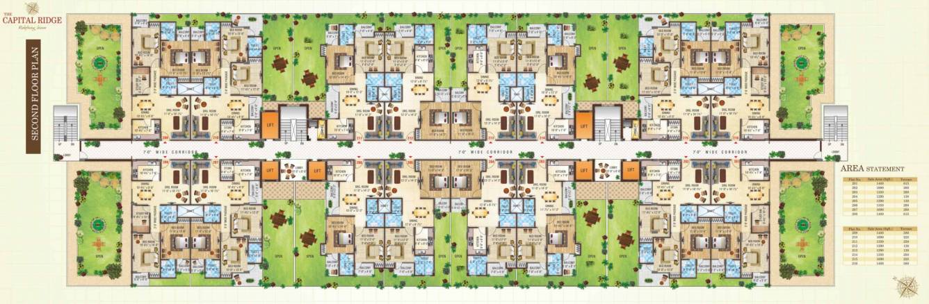Images for Cluster Plan of SDC The Capital Ridge