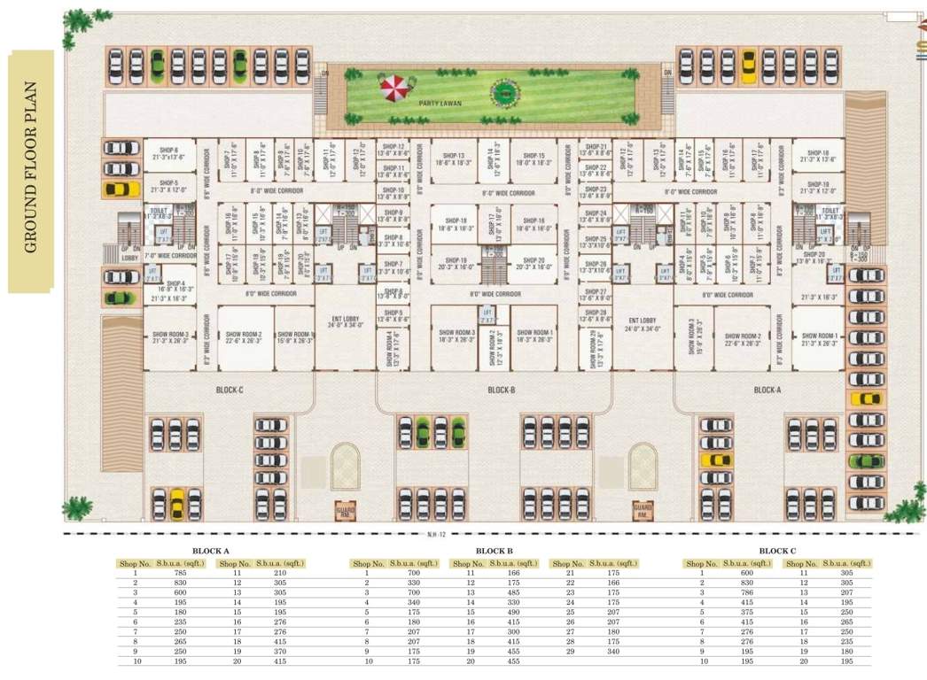 Images for Cluster Plan of SDC The Capital Ridge