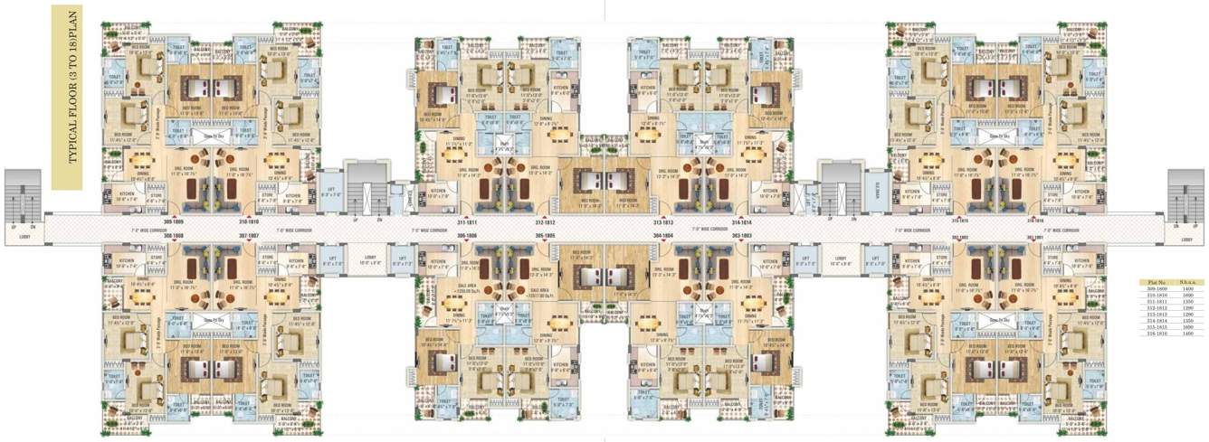 Images for Cluster Plan of SDC The Capital Ridge