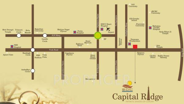 Images for Location Plan of SDC The Capital Ridge