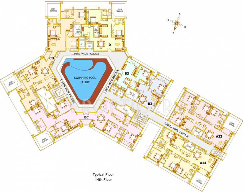 Images for Cluster Plan of Flairalliance Atrium
