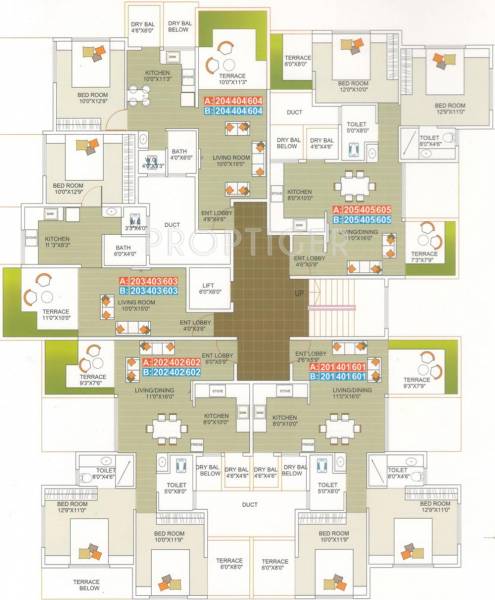 Images for Cluster Plan of Uday Constructions Glorious Park