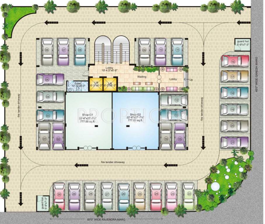 Images for Cluster Plan of SDC Basant Kunj