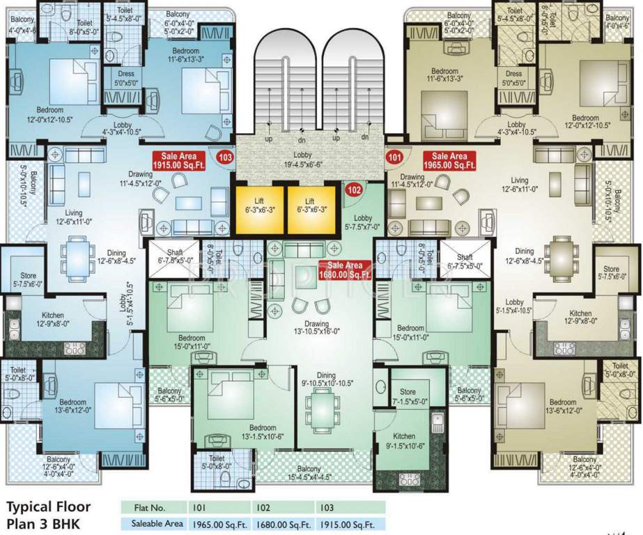 Images for Cluster Plan of SDC Basant Kunj