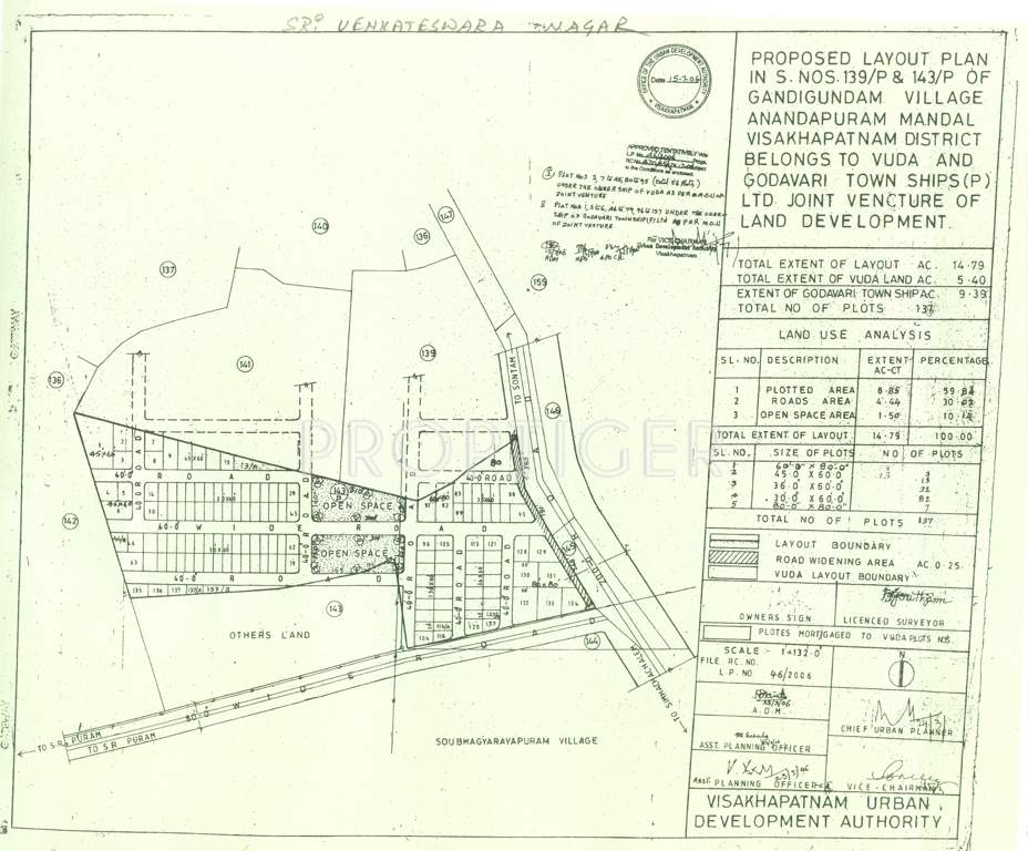 Images for Layout Plan of Godaavari Sri Venkateswara Nagar