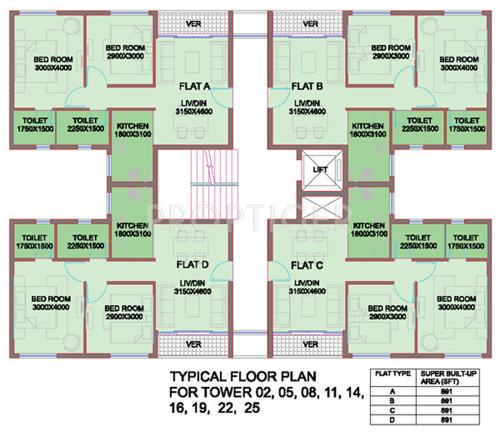 Images for Cluster Plan of Shrachi Nakshatra Heights Images for Cluster Plan of Shrachi Nakshatra Heights