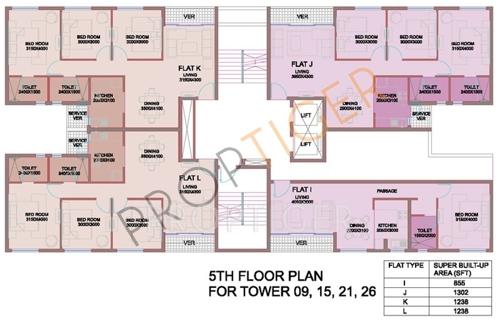 Images for Cluster Plan of Shrachi Nakshatra Heights Images for Cluster Plan of Shrachi Nakshatra Heights