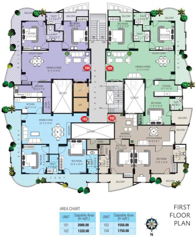 Images for Cluster Plan of SDC Karan Heights